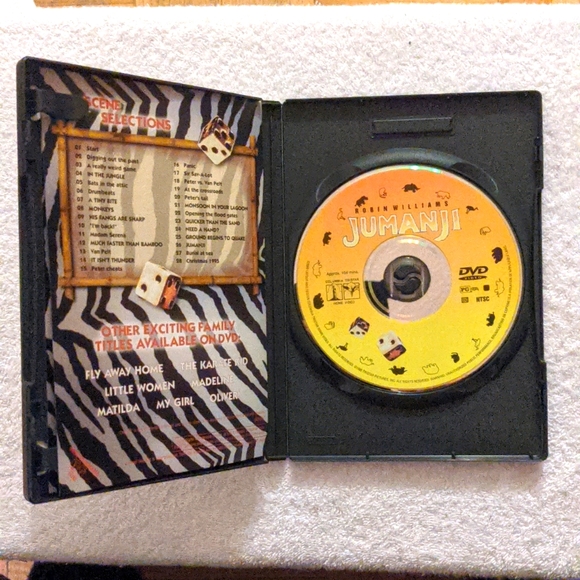 DVD: Jumanji - Picture 3 of 3